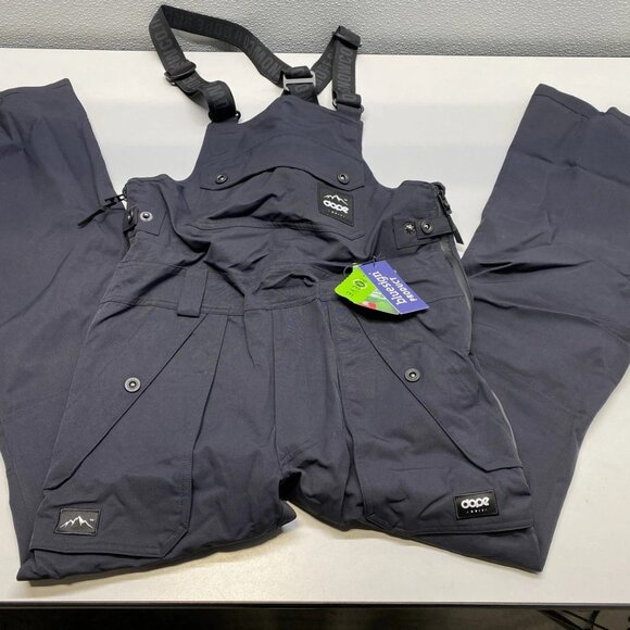 Dope Notorious B.I.B. Snowboard Pants • XXS • Black • Insulated Bib Overalls - Picture 1 of 9